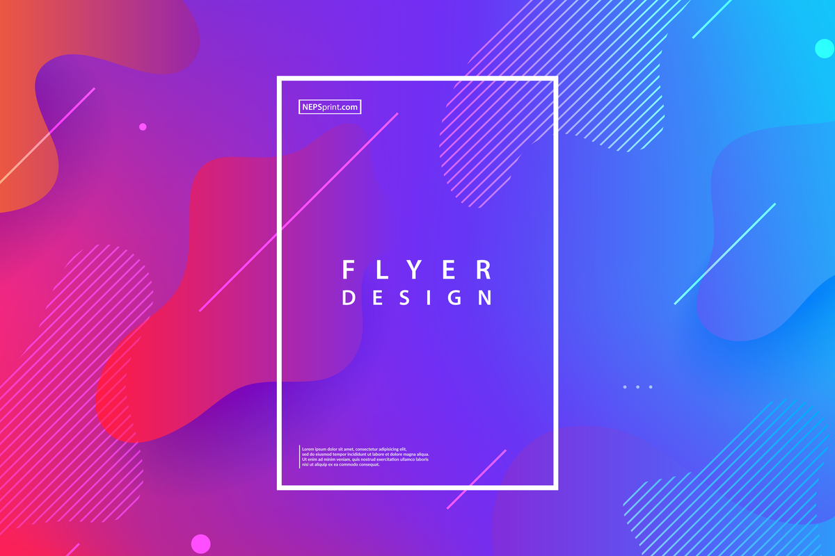 Color flyer online