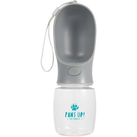 AquaPup 10 oz Dog Water Bottle 7300-07 — Gray (GY) — view 1