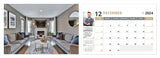 C21 Desktop Calendars - Homes