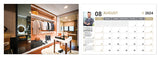 C21 Desktop Calendars - Homes