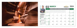 HomeLife Desktop Calendars - Destinations