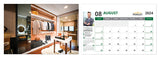 HomeLife Desktop Calendars - Homes