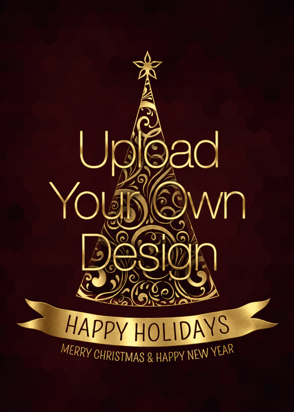 Flat Foil front — Holiday Cards - FT001