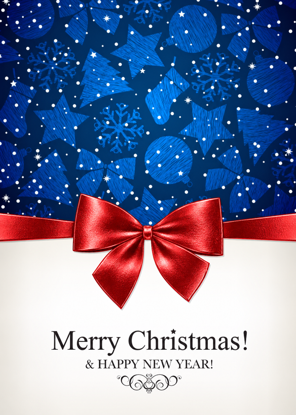 Flat Foil front — Holiday Cards - FT102