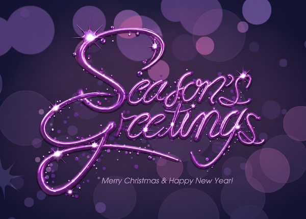 Flat Foil front — Holiday Cards - FT120