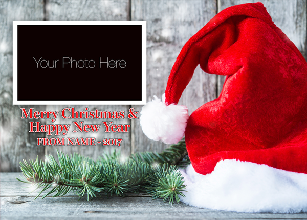Flat Standard front — Photo Holiday Cards - PH120