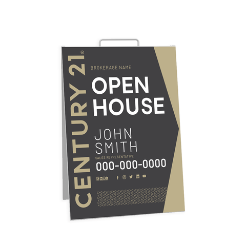 C21 Open House Signs - Sandwich Board - 001