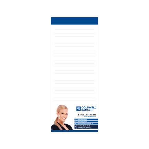 CB Notepads - 3.5" x 8.5" - Slim 4
