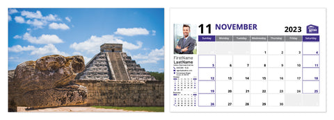 Right At Home Realty Desktop Calendars - Destinations