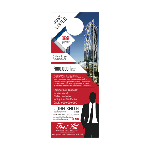 Forest Hill Door Hangers - 003