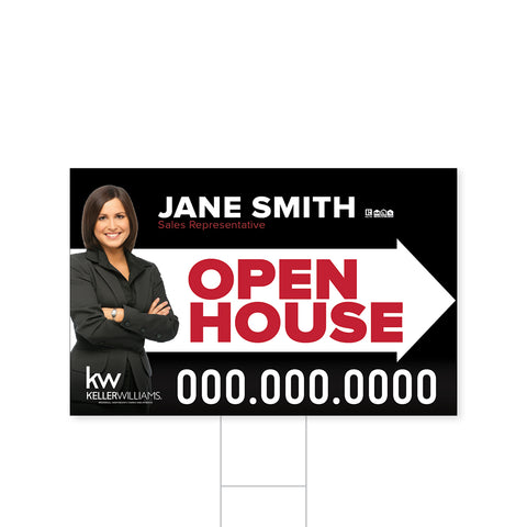 Keller Williams Directional Signs - 2