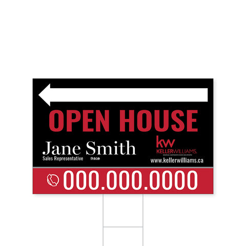 Keller Williams Directional Signs - 3