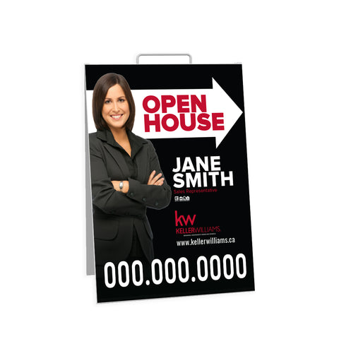 Keller WIlliams Open House Signs - Sandwich Board - 002