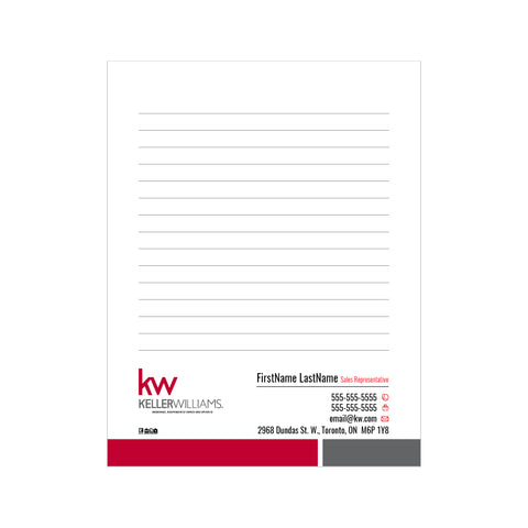 KW Notepads - 4.25" x 5.5" - Quarter Page 2