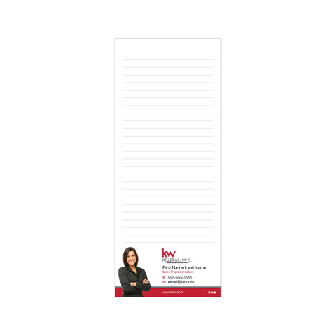 KW Notepads - 3.5" x 8.5" - Slim 3