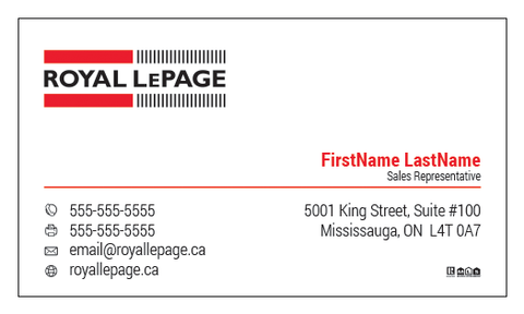 Royal LePage Business Cards - 007