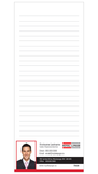 RLP Notepads - 3.5" x 8.5" - Slim 3