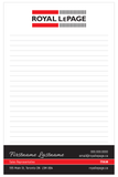 RLP Notepads - 5.5" x 8.5" - Half Page 1
