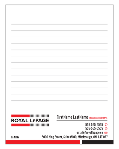 RLP Notepads - 4.25" x 5.5" - Quarter Page 2