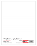 RLP Notepads - 4.25" x 5.5" - Quarter Page 3