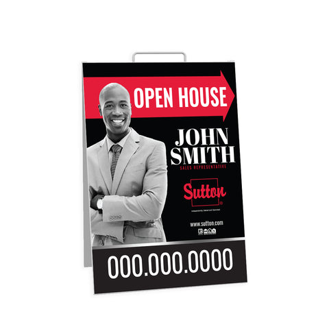 Sutton Open House Signs - Sandwich Board - 001