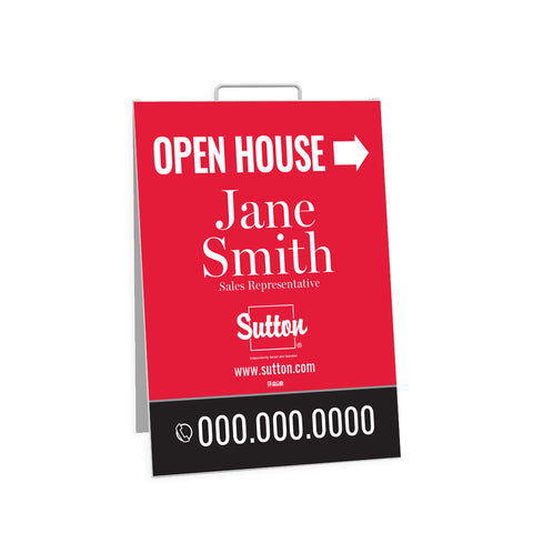 Sutton Open House Signs - Sandwich Board - 002