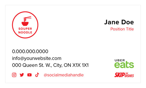 Business Card - FT - HDS-58