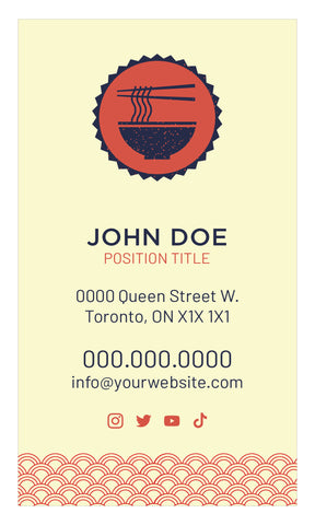 Business Card - FT - HDS-95