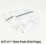 8.5" x 11" - Full Page Note Pads - New Era Print Solutions