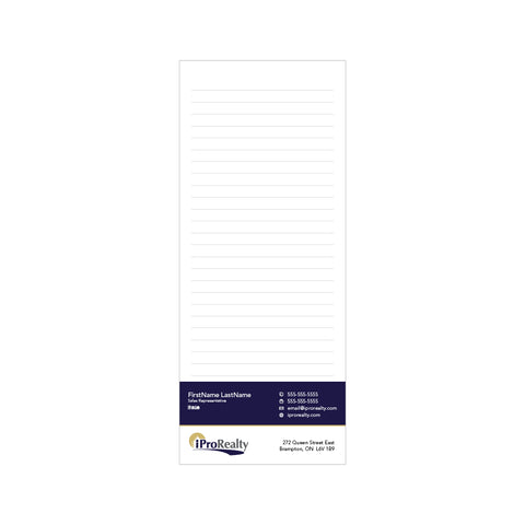iPro Notepads - 3.5" x 8.5" - Slim 2