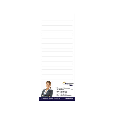 iPro Notepads - 3.5" x 8.5" - Slim 3