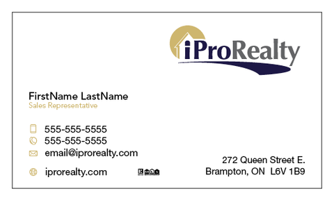 iPro Realty Business Cards - 010