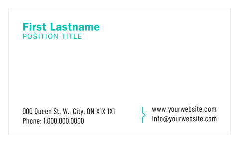 Business Card - FT - HDS-72