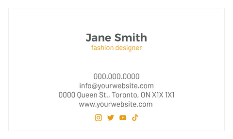 Business Card - FT - HDS-76