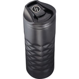 elleven™ Leak Proof Copper Vacuum Tumbler 16oz — Black (BK) — blank product view — 10