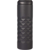 elleven™ Leak Proof Copper Vacuum Tumbler 16oz — Black (BK) — blank front view — 6