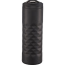 elleven™ Leak Proof Copper Vacuum Tumbler 16oz — Black (BK) — blank front view