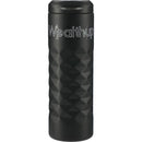 elleven™ Leak Proof Copper Vacuum Tumbler 16oz — Black (BK) — decorated front view