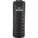 elleven™ Leak Proof Copper Vacuum Tumbler 16oz — Black (BK) — decorated front view