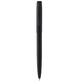 Rite in the Rain All Weather Metal Clicker Pen — Black (BK) — blank front view — 5