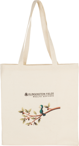 100% 4oz Cotton Canvas Convention Tote custom branded promotional totes