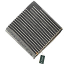 tentree Organic Cotton Peaks Woven Blanket 1010-06 — Gray (GY) — view 5