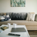 tentree Organic Cotton Juniper Blanket 1010-07 — Black (BK) — view 3