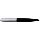 Drake Ballpoint — Black (BK) — blank front view