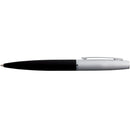 Drake Ballpoint — Black (BK) — blank front view