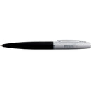 Drake Ballpoint — Black (BK) — decorated front view