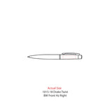 Drake Ballpoint — Black — blank product view — 3