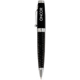 Triton Ballpoint — Black (BK) — decorated front view — 3