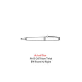 Triton Ballpoint — Black — blank product view — 2