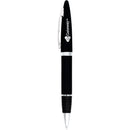 Odyssey Ballpoint — Black (BK) — decorated front view